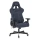 Кресло игровое геймерское Бюрократ VIKING KNIGHT LT27 FABRIC синий крестовина металл. Фото товара с разных ракурсов.