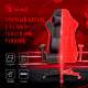 Кресло игровое A4Tech Bloody GC-990 черный/красный эко.кожа крестов. металл. Фото товара с разных ракурсов.