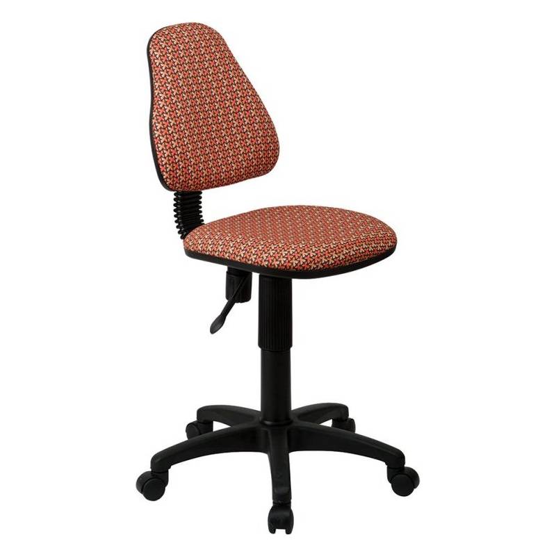 Детское кресло бюрократ KD-4 (Оранжевые бабочки) главное фото